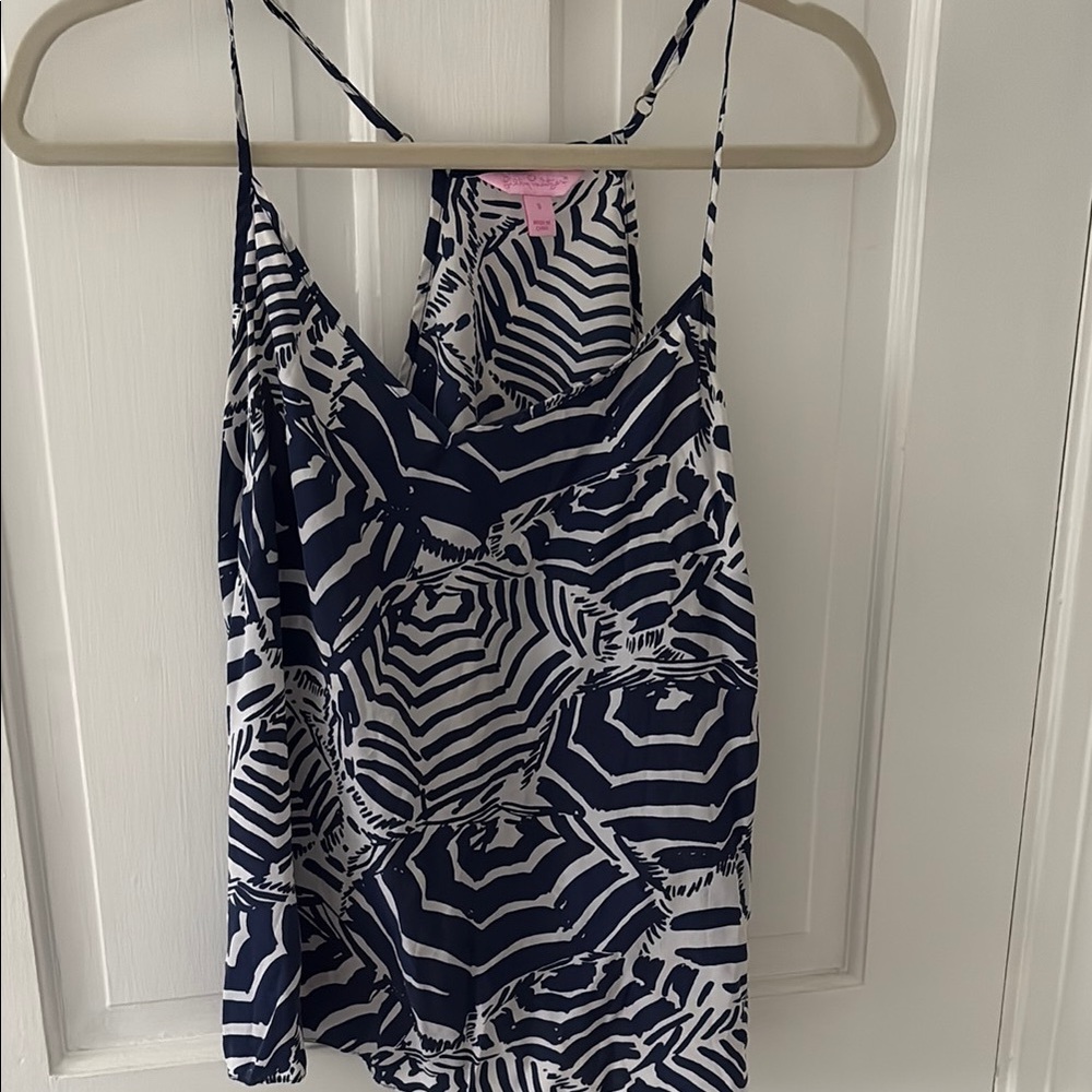 Lilly Pulitzer silk tank